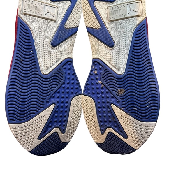 Puma RS-X Shoes Mens Size 11.5 Red Blue Running System‎ Outdoor 382982-01 main image 4